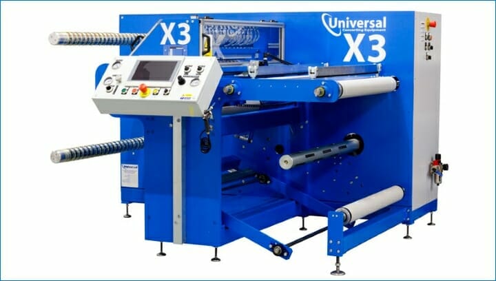 Universal Converting, X3, Rollenschneider