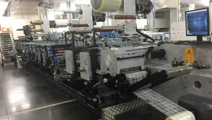 Stratus Packaging, Gallus, Gallus ECS 340,