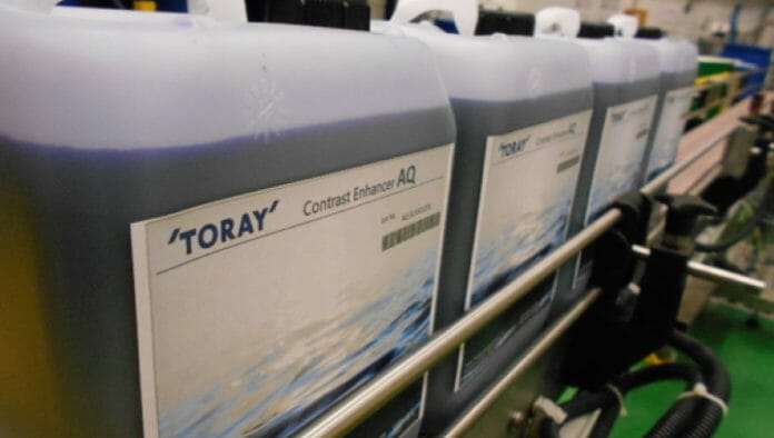 Toray Graphics, Wasserloser Offset,