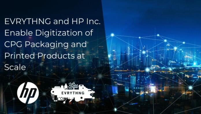 HP Indigo, Evrythng, Digitalisierung,