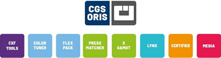 CGS Oris, Farbmanagement, 