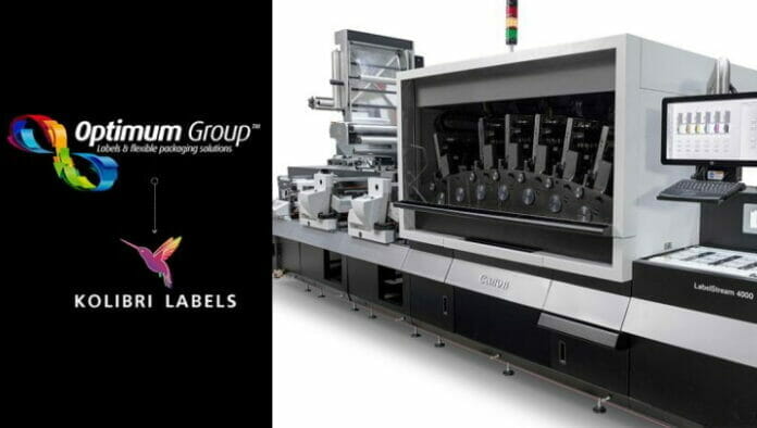 Kolibri Labels, Optimum Group, LabelStream 4000, Canon