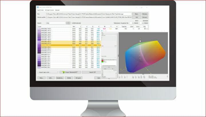 CGS ORIS, Colour Management, Proof