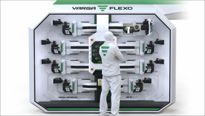 Varga-Flexo, Zentralzylinder-Flexodruck,