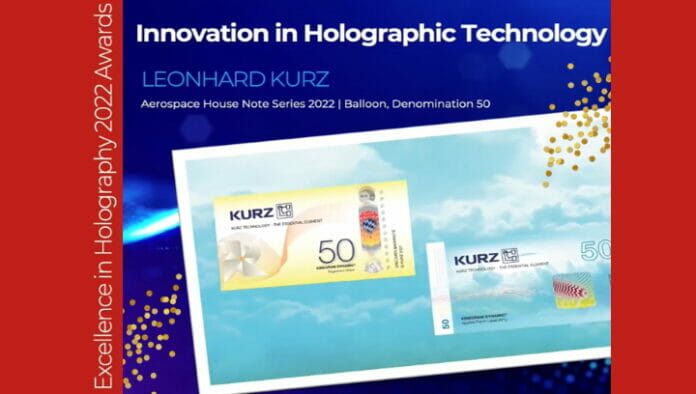 Kurz, IHMA, Awards, Hologramme,