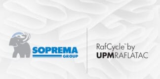 UPM Raflatac, RafCycle, Soprema, Recycling, Trägermaterial,