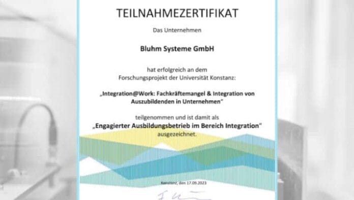 Bluhm Systeme, Universität Konstanz, Ausbildung,