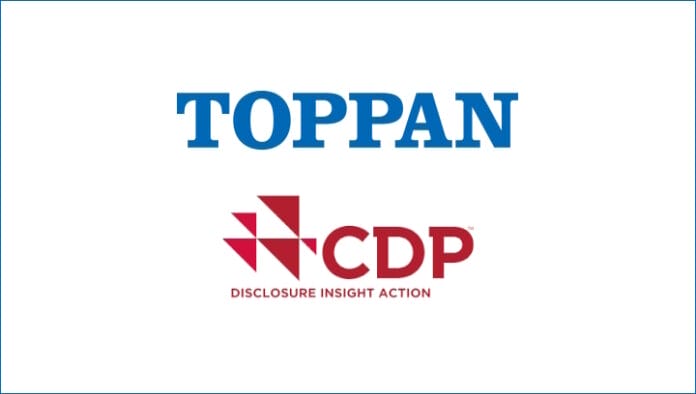 Toppan, CDP, Nachhaltigkeit, Klimaschutz,