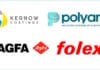 Agfa, Folex, Kernow Coatings, Polyart,